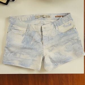 Zara jeans shorts with prints